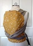 Ellaroo Mei Tai Baby Carrier - Bubbles / Khaki Organic Canvas