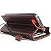 Genuine Natural Leather Handmade Case for Apple iPhone 5 5S 5c Book Wallet Id Holder Cover Credit Cards Slim Brown DavisCase