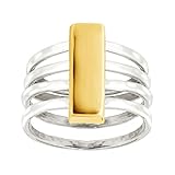 Silpada 'Agility' Ring in Sterling Silver & Brass