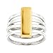 Silpada 'Agility' Ring in Sterling Silver & Brass