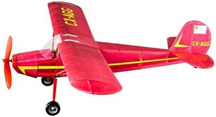 Cessna 140 Rubber powered Balsa Wood Aircraft Kit PreCut Parts Really flies by Vintage Model Co.