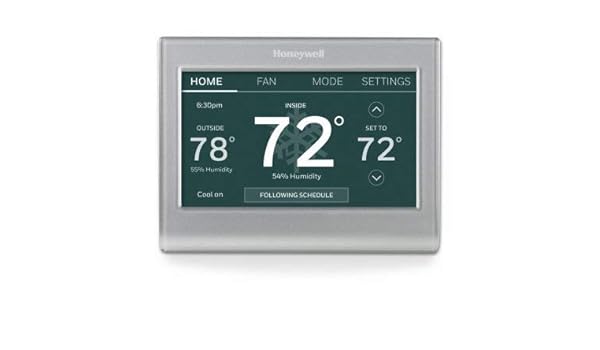 User manual Honeywell Wi-Fi Smart Color Silver Thermostat with Wi-Fi
