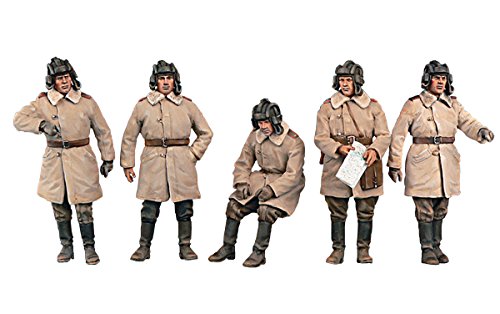 Mini Art 35244Â model Kit Soviet Tank Crew (winter Uniforms) Special Edition