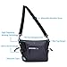 OUTON 2 in 1 Waterproof Bicycle Handlebar Bag & Shoulder Bag, Adjustable 2.5L-3L, Cycling Bike MTB Quick-Release Front Basket Frame Pouch PVC Tube Bag Roll Top Front Pannier Bag