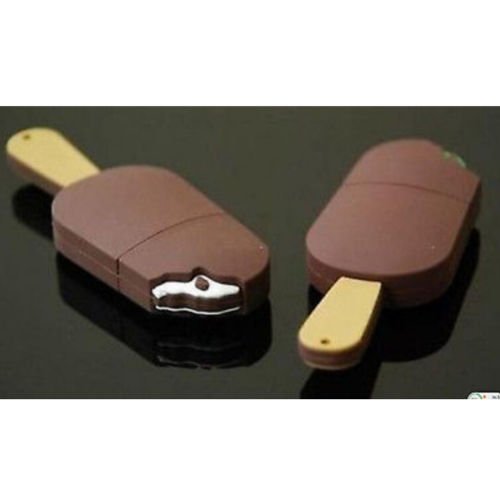Fashion Gift Cartoon Ice Cream Model 8GB USB 2.0 Flash Drive Memory Stick Thumb Pen Drive