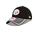 New Era NFL Pittsburgh Steelers 2016 Women's Training Camp LS 9TWENTY Adjustable Cap, One Size, Black/Gray Heather