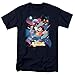 Popfunk Steven Universe Gems Cartoon Network T Shirt & Stickers (Small) Navy