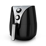 BLACK+DECKER HF110SBD 2-Liter Oil Free Air Fryer, Black / Stainless Steel