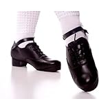 PURE COWHIDE LEATHER NEW IRISH DANCING HEAVY SHOES ALL SIZES INSTOCK FLEXI SOLE TREBLES HARD HANDMADE