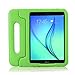 MoKo Samsung Galaxy Tab A 9.7 Case - Kids Shock Proof Convertible Handle Super Protective Stand Cover Case for 2015 Galaxy Tab A Tablet 9.7 inch (SM-T550 / P550), Green (with S-Pen Opening)