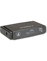 Dynex dx ehb4   Hub   4 puertos   Ethernet, 10BASE T, DC Power   externo