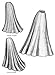1903 Edwardian Era Trumpet Skirt Pattern