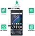 [2-Pack] Dmax Armor for BlackBerry KEY2 LE [Tempered Glass] Screen Protector, (Full Screen Coverage) (Black)