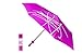 Vinrella Wine Bottle Umbrellas | Compact, Light, No Drip, Fun Gift, Manual, Waterproof, Anti-UV | Small Folding Bottle Umbrella for Rain - Artistic Purple