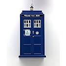 Kurt Adler 4.5-inch Doctor Who Tardis Blow Mold Plastic Ornament