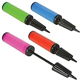 Kids Balloon Pump – 1 Portable Balloon Inflator – Sports & Outdoors, Party Accessories And Favors – By Kidsco COLORS MAY VARY