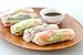 ROM AMERICA Rose Spring Rolls Paper Wrapper Roll Round Rice Banh Trang, Red, 12 oz.
