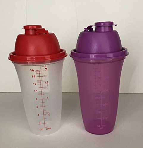 Tupperware Quick Shake Mixer Blender Set of 2