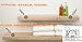 2 Invisible Floating Shelf Brackets - Completely Hidden - Flush Mount - Low Profile - Invisible Supports for Any Type of Shelf - Hardened Steel Blind Supports 5-8