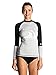 Roxy Women's Sea Bound Long Sleeve Rashguard, Heritage Heather, M