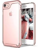 Caseology Skyfall for Apple iPhone 8 Case (2017) / for iPhone 7 Case (2016) - Clear Back & Slim Fit - Rose Gold