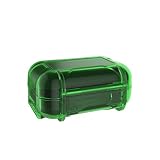 KZ ABS Hard-Sided Multifunction Protective Case for Earphones, In-Ear Monitors, Eartips (Green)