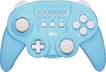Sky Blue Hori Classic Wired Turbo Controller for Nintendo Gamecube and Wii