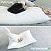 Adoric Pillows for Sleeping, Bed Pillows 2 Pack Standard Down Alternative Bed Pillows 100% Cotton