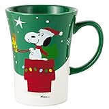 Peanuts Snoopy and Woodstock Christmas Mug Mugs & Teacups Movies & TV