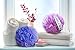 Loofah Bath Sponge XL 75g Set of 4 Pastel Colors by À La Paix - Soft Exfoliating Shower Lufa for Silky Skin - Long-Handle Mesh Body Poufs- Women and Men’s Luffas - Soft Texture - Full Cleanse & Lather