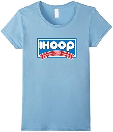 Womens iHoop Funny Basketball Kids Adult Boys Girls T-Shirt Small Baby Blue