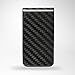CL CARBONLIFE Carbon Fiber Money Clip Wallet, Business Card Holder RFID Protector Credit Card Holder Wallet Clips For Men (Black Glossy L, 3.5
