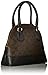 Coach Signature PVC MINI Cora Domed Satchel in Brown
