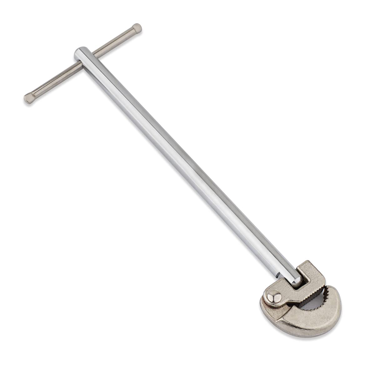 Gunpla 11” Adjustable Basin Wrench 13-25mm Sink Faucet Remover, Professional Heavy Duty Plumbers Basins Spanner Wrenches for Fixing Union and Back Nuts