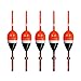 thkfish Fishing Floats and Bobbers Balsa Wood Floats Spring Bobbers with Lead Oval Stick Floats Slip Bobbers for Crappie Panfish Walleyes (1