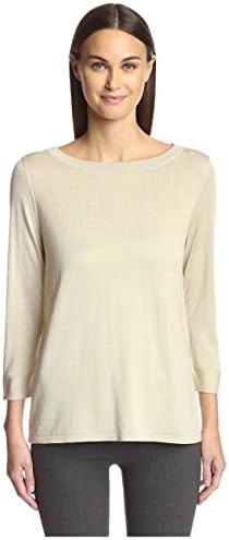 Magaschoni Women's Crew Neck Pullover