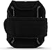 iGadgitz Black Water Resistant Lightweight Neoprene Sports Jogging Gym Armband for Motorola Moto G 4th Generation XT1622 (Moto G4) & Moto G4 Plus XT1644 with Key Slot