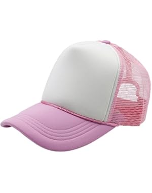 Trucker Cap Mesh Hat With Adjustable Strap and Small Braid