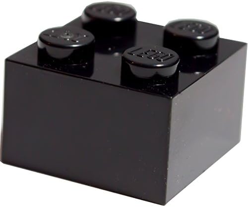 LEGO® Bulk Parts: 2 x 2 Black Brick (PACK of 50)