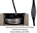 GS Power 100 FT Braided Expandable Sleeving Cable Loom Black Polyethylene PET High Temperature Electrical Wire Sleeve. Size: 3/8 inch Unexpanded Width (Other Option: 1/8