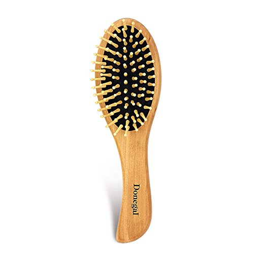 Donegal Hair Accessories Hair Care Oval Hair Brushes Massage Brush Wooden Pins