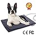Pecute Pet Heating Pad, Dog Heating Pad with Chew Resistant Cord, Waterproof Layer, Warming Cat Heating Pad, Indoor Pet Heating Pads for Dogs Cats, Auto Temp Control with Washable Cover, 19.7