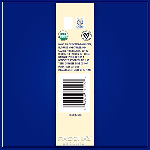 Pascha Organic Vegan Rice Milk White Chocolate Bar, 1.1 Ounce (Pack of 15)