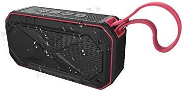 Bluetooth Speaker. Outdoor Ultra Portable Wireless Speaker IPX7 Waterproof , Dustproof &amp;Shockproof, Built-in Mic, TF Card Slot, FM Radio, For Beach, Shower &amp; Home. (red)