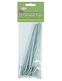 Tierra Jardín 50 2000 Haxnicks estacas de fijación, 12-pack