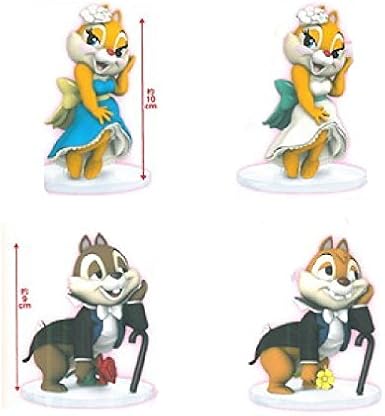 Amazon ディズニーキャラクターズ Lovers Moments Chip Dale Clarice チップ デール クラリス２種 合計全4種セット アニメ 萌えグッズ 通販