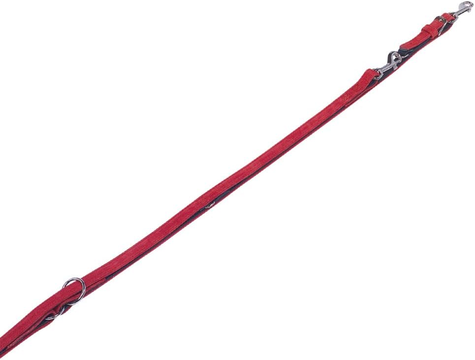 Nobby 80907-01 "Velours Lead, Rot, S-M (Pack of 1)