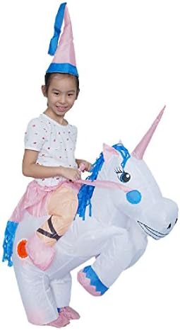 Inflatable Unicorn Costume Pegasus Costumes Holiday Party Dress Up