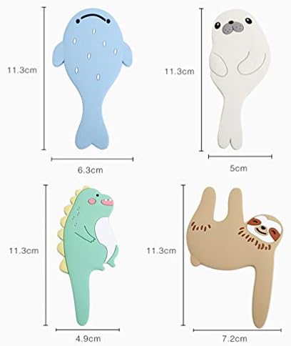 Sturdy Cartoon Animal Wall Hooks for Versatile Storage