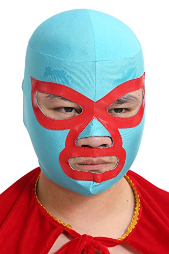 XCOSER Nacho Mask Mexican Wrestling Masks Costume Accessories for Halloween Cosplay